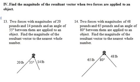 resultant vector practice problems.